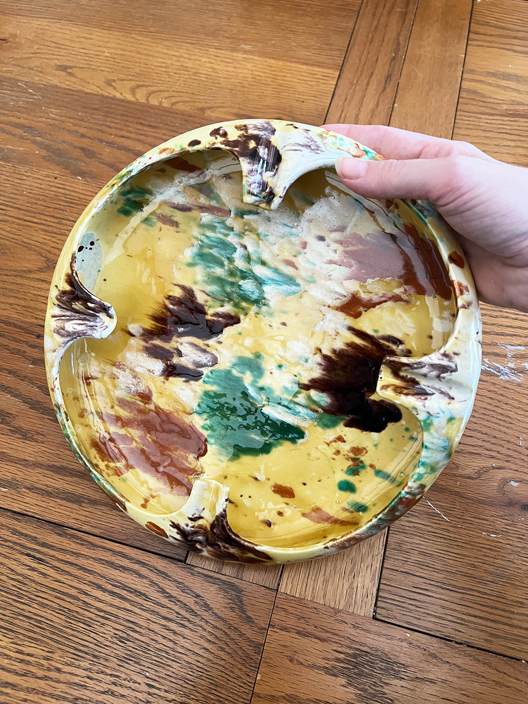 Japanese Ceramic Ashtray