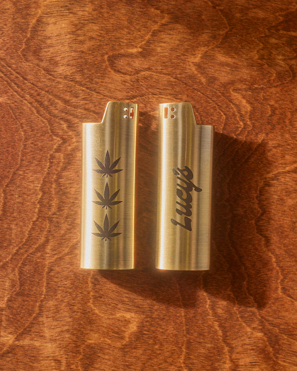 Lucy's Brass Lighter Cover