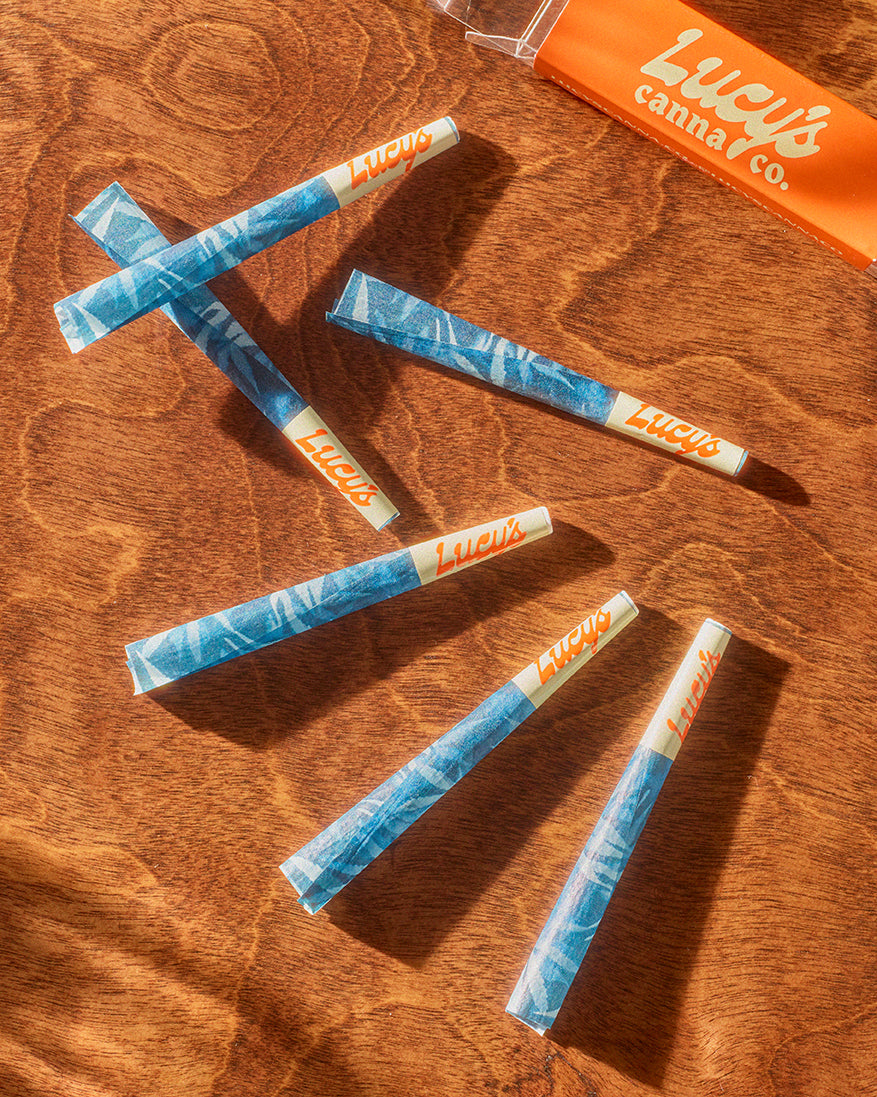Cyanotype Pre-roll Cones